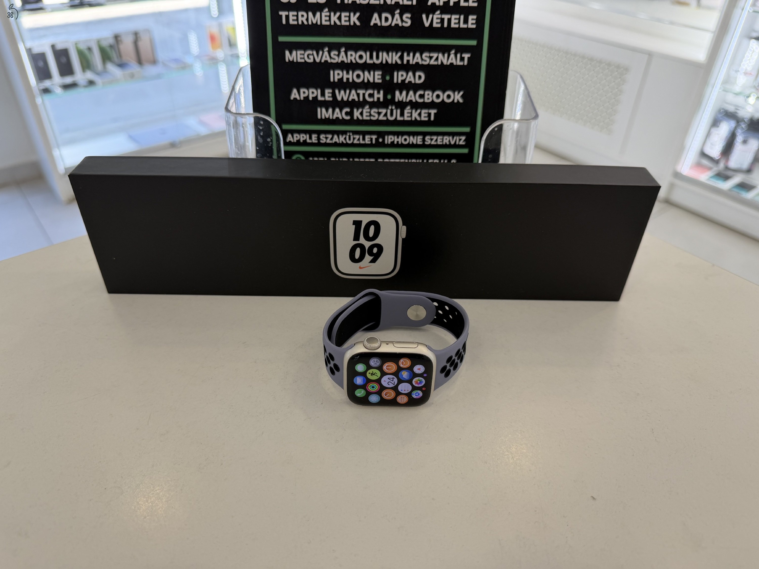 Apple Watch 7 41mm Használt/1 hónap gar./Akku 100%/p4858