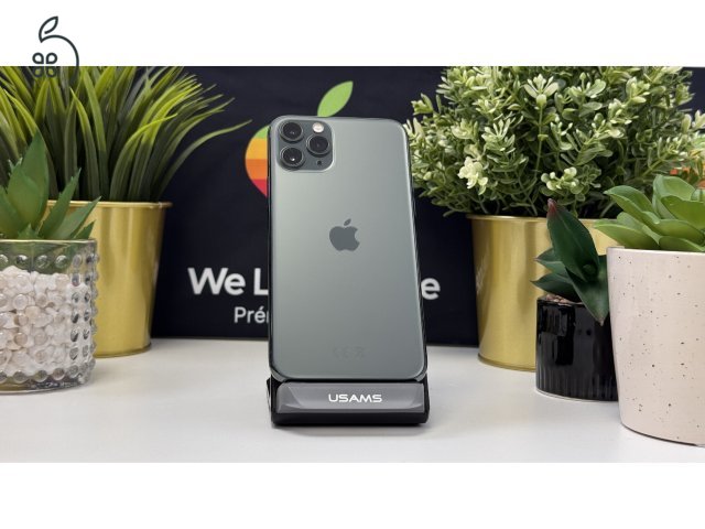 iPhone 11 Pro 256GB Midnight Green, Független - 1ÉV Garancia, Számla