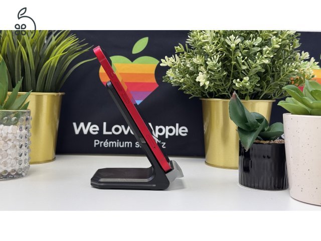 iPhone 13 128GB Piros, Független - 1ÉV Garancia, Számla