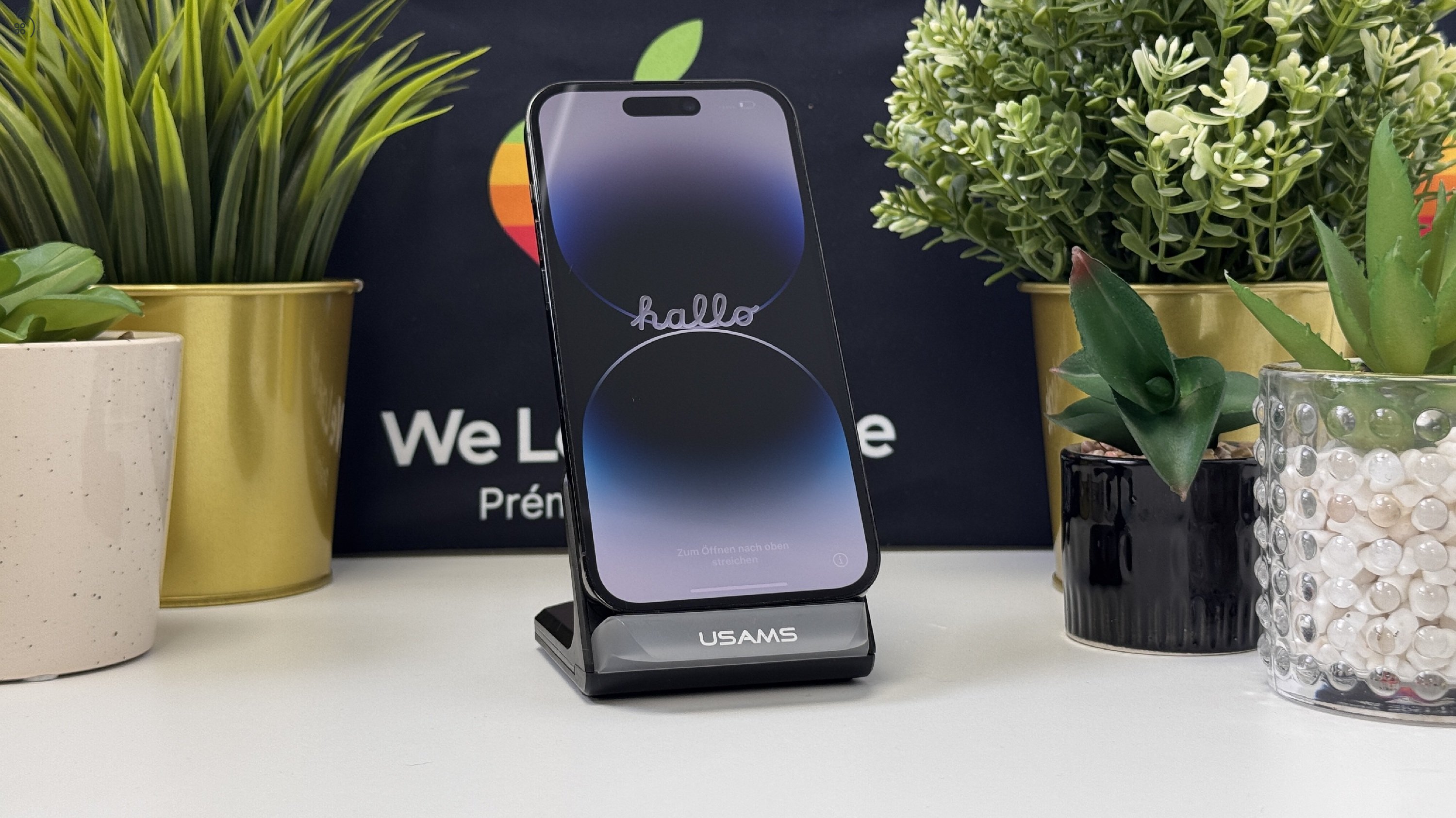 iPhone 14 Pro 128GB Asztrofekete, Független - Számla, 1ÉV Garancia