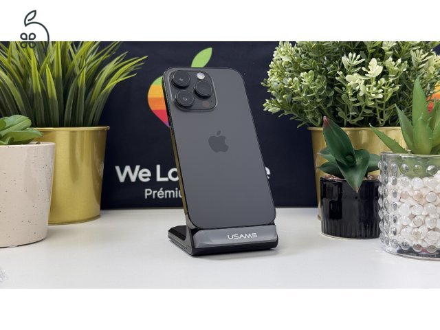 iPhone 14 Pro 128GB Asztrofekete, Független - Számla, 1ÉV Garancia