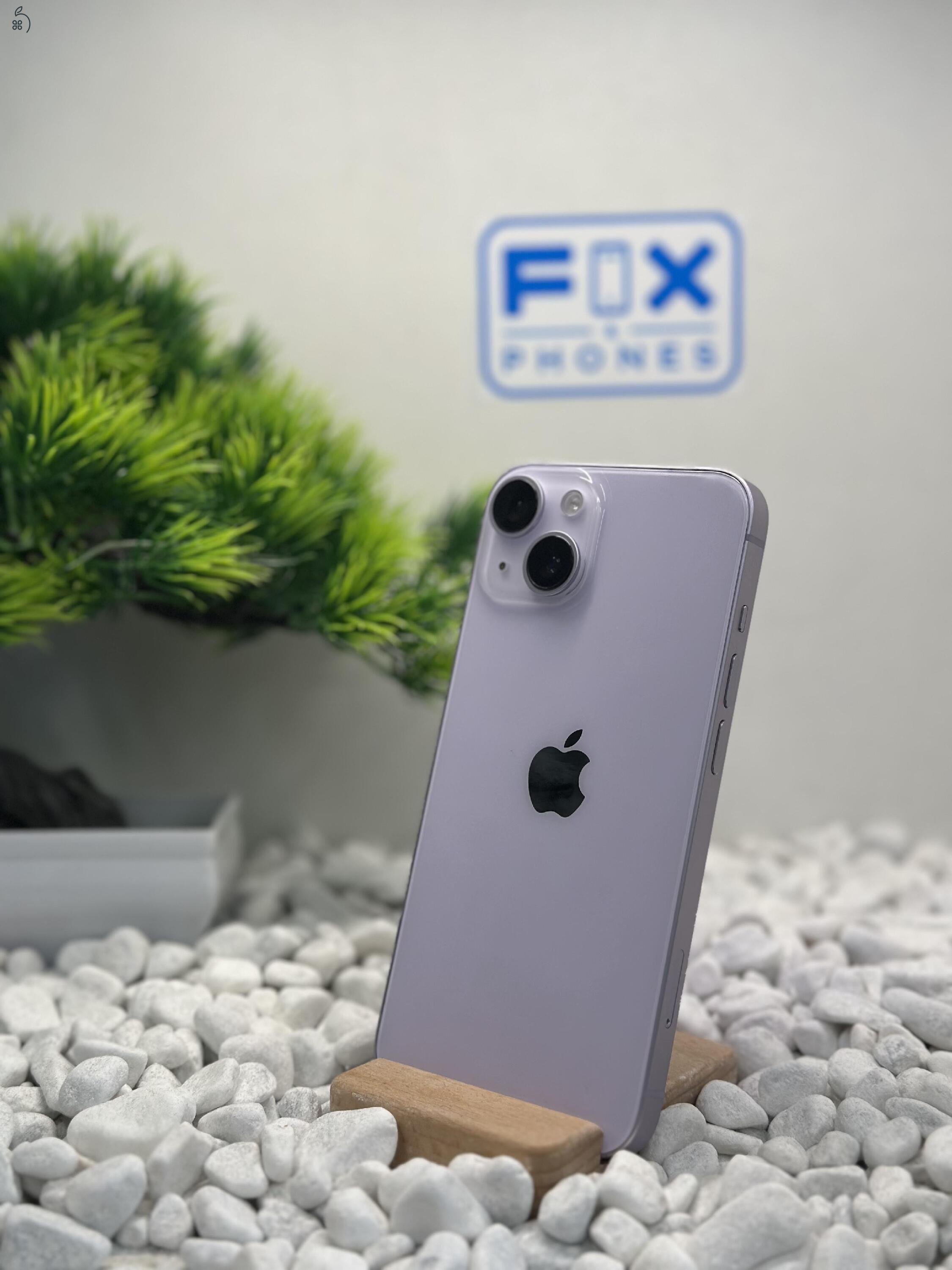 iPhone 14 128GB Független 100% akkumulátor Újszerű állapot 