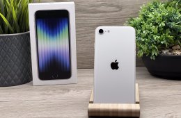 Hibátlan iPhone SE 2022 Starlight 128GB 2 ÉV Garanciával 90%