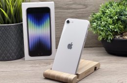 Hibátlan iPhone SE 2022 Starlight 128GB 2 ÉV Garanciával 90%