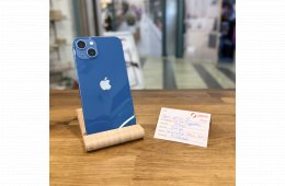 28. Apple iPhone 13 - 256 GB - Kék - Új akku