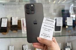 iPhone 15 Pro Max 512GB független fekete titán akku 88% (62) iSzerelés.hu