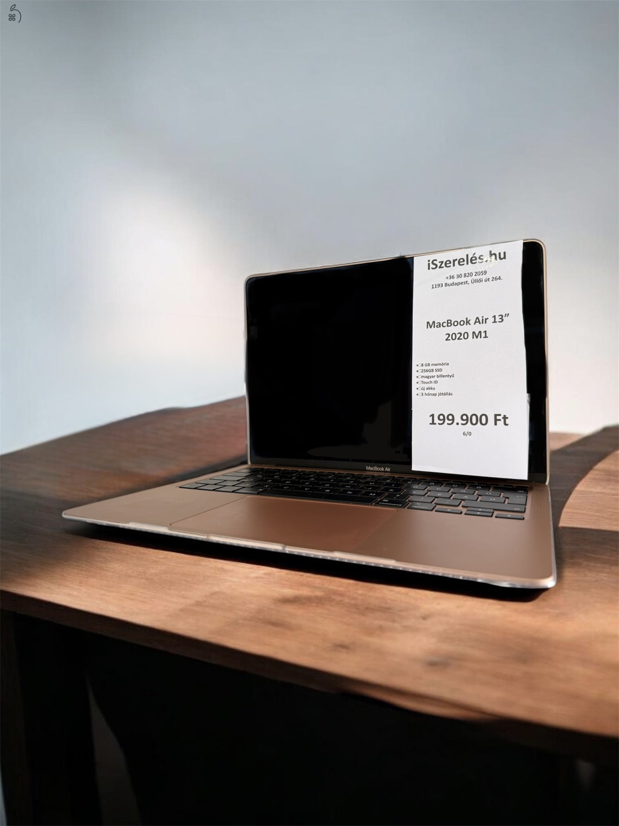 ÚJ AKKU | Garancia | MacBook Air M1 13