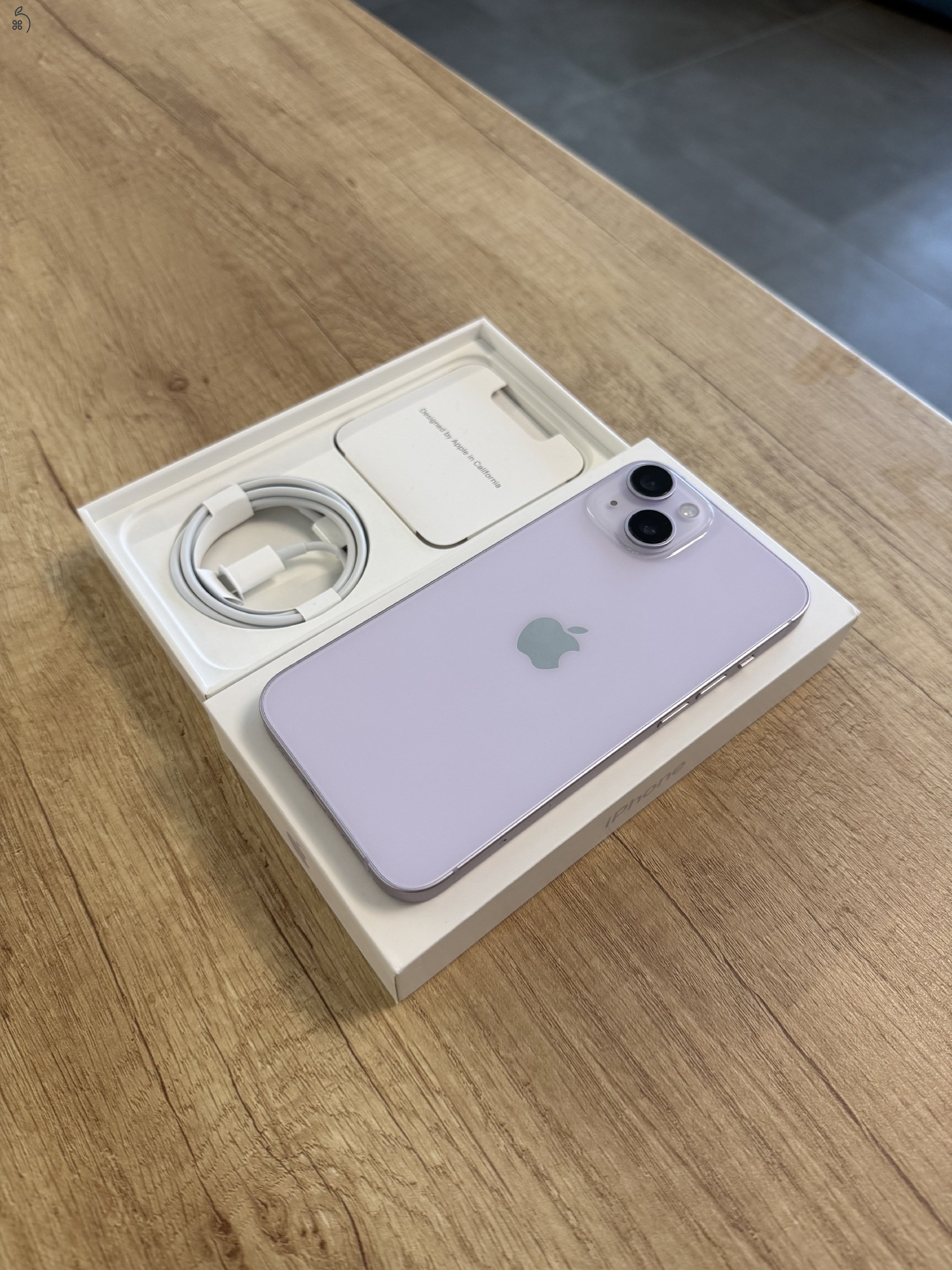 Eladó iPhone 14 128GB lila színben