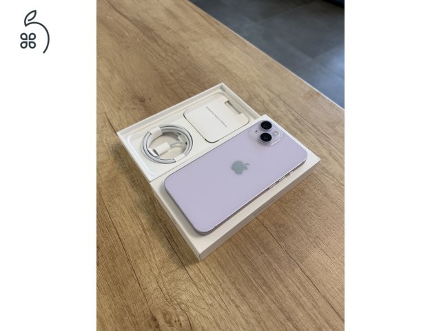 Eladó iPhone 14 128GB lila színben
