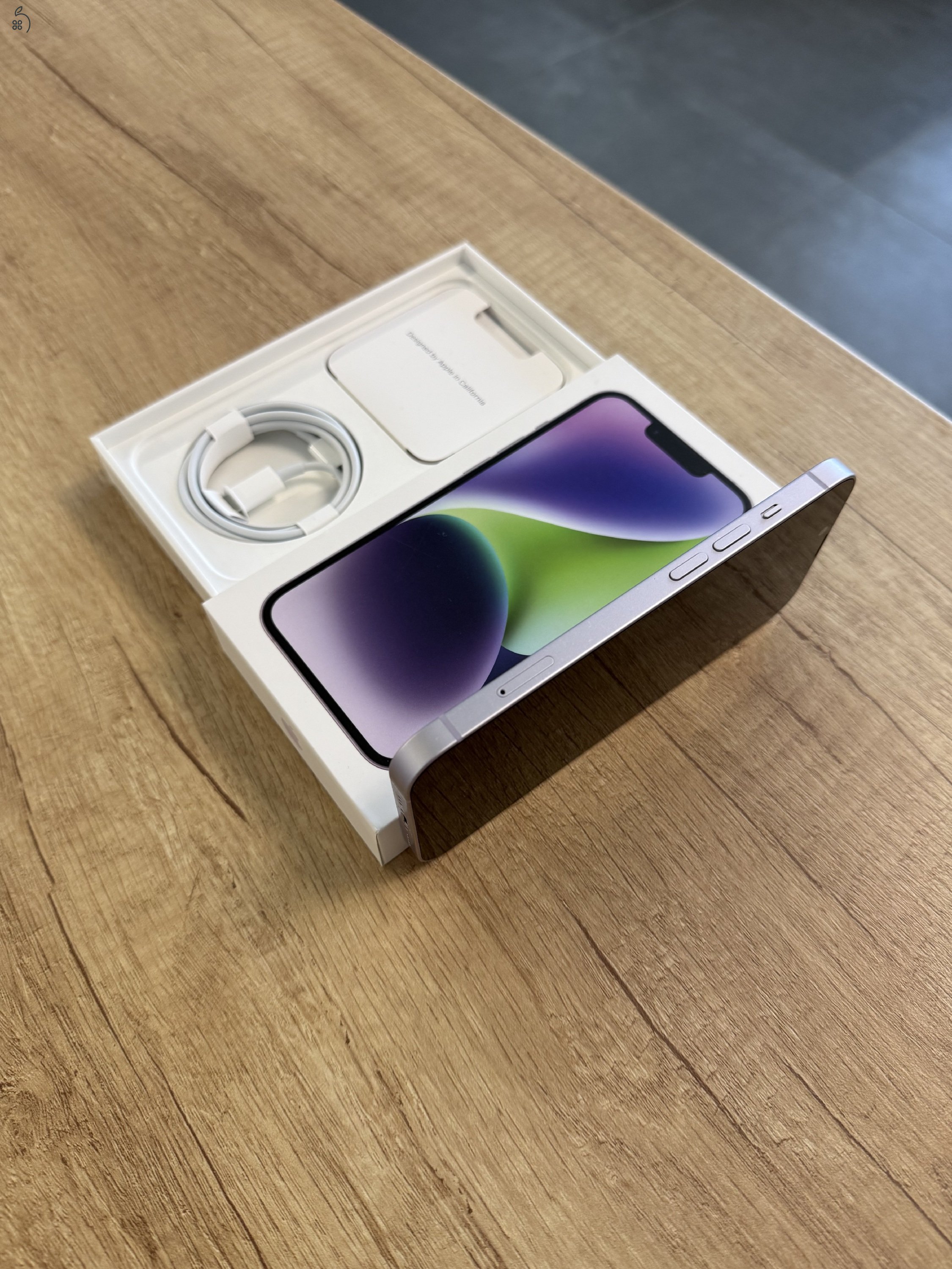 Eladó iPhone 14 128GB lila színben