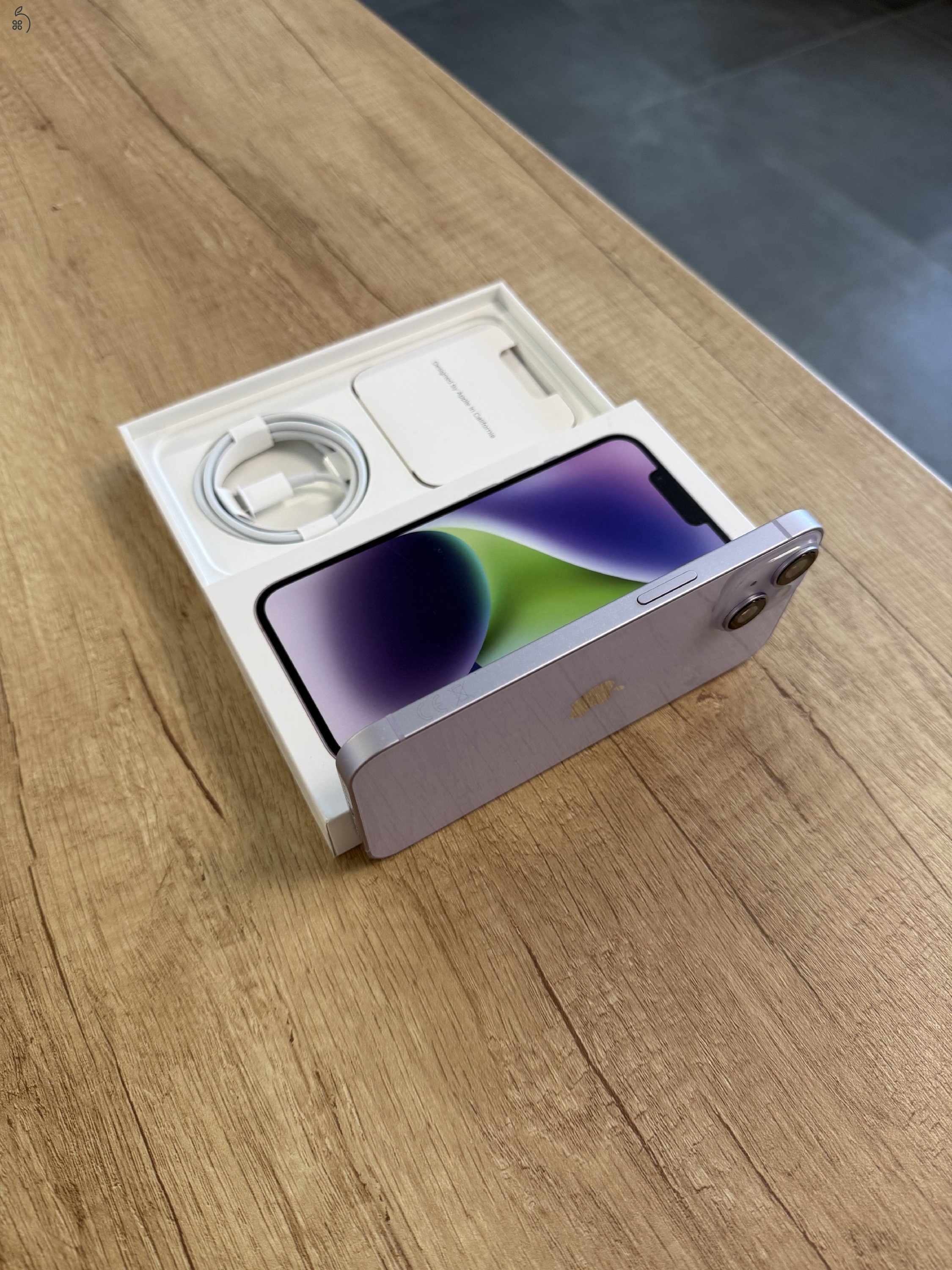 Eladó iPhone 14 128GB lila színben