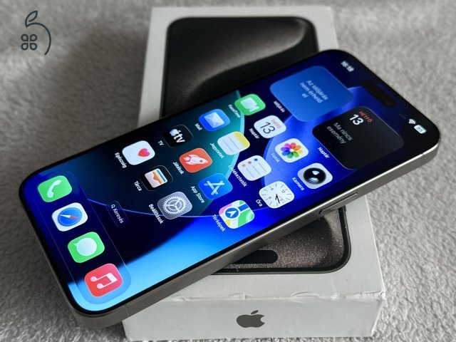 Iphone 15 Pro Max 256GB Natur Titan Újszerű