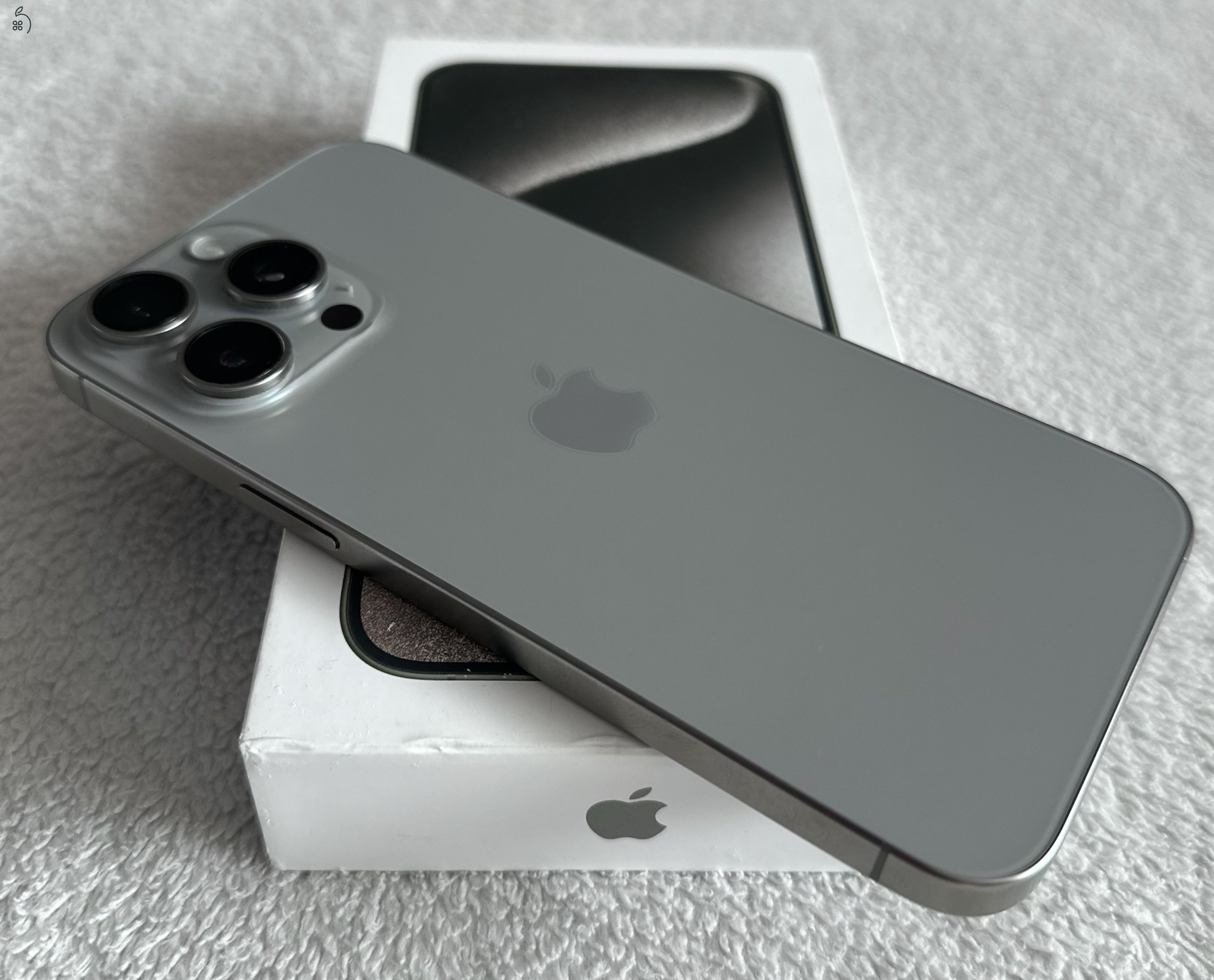 Iphone 15 Pro Max 256GB Natur Titan Újszerű