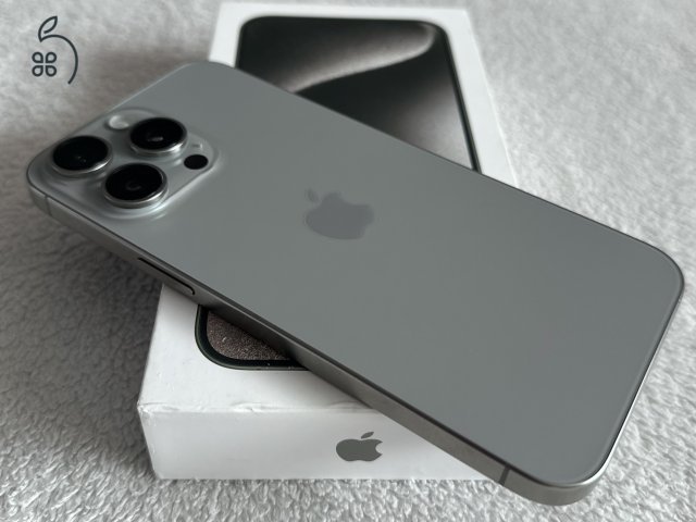 Iphone 15 Pro Max 256GB Natur Titan Újszerű