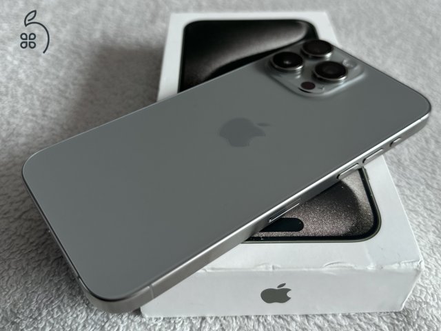 Iphone 15 Pro Max 256GB Natur Titan Újszerű