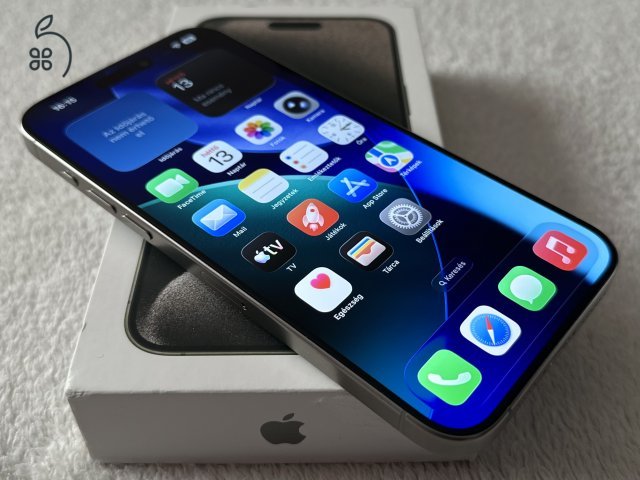 Iphone 15 Pro Max 256GB Natur Titan Újszerű