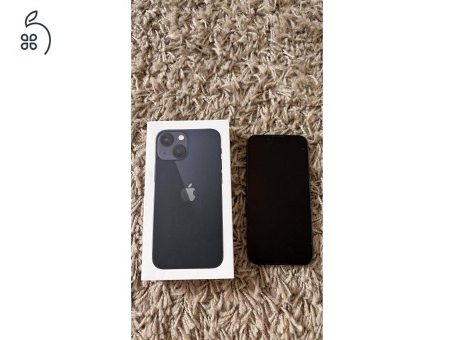 iPhone 13 mini / éjfekete / 128 GB / független / 86%-os akku