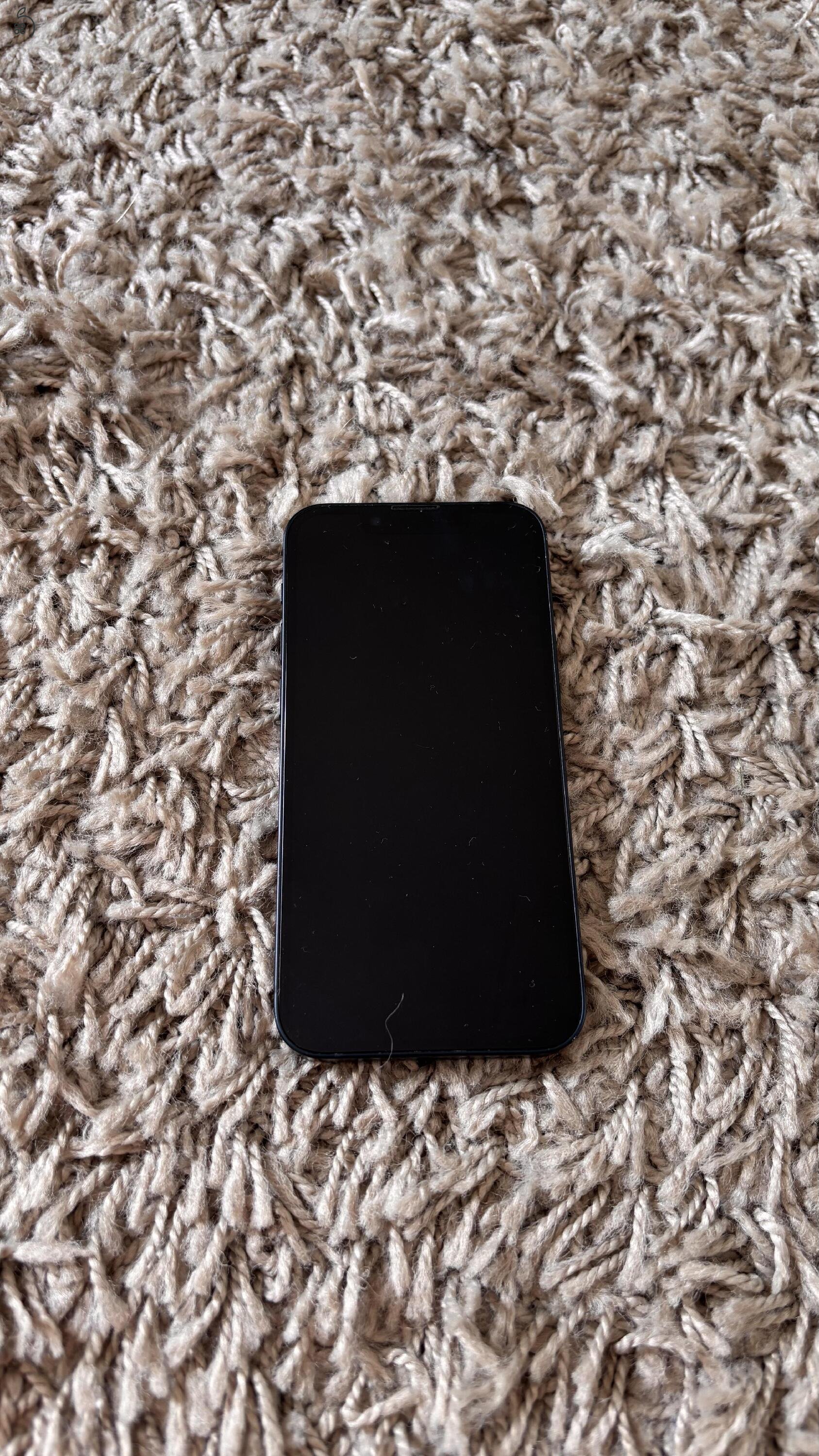 iPhone 13 mini / éjfekete / 128 GB / független / 86%-os akku