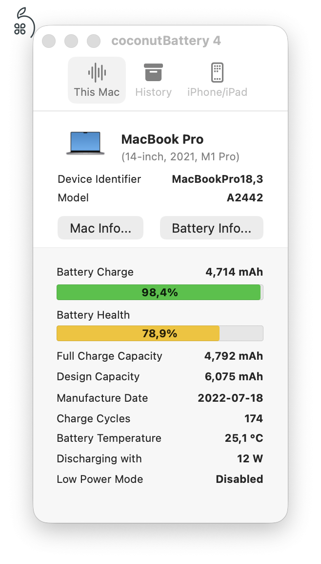 MacBook Pro M1 14