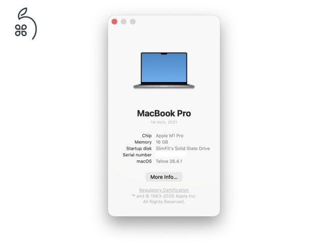 MacBook Pro M1 14