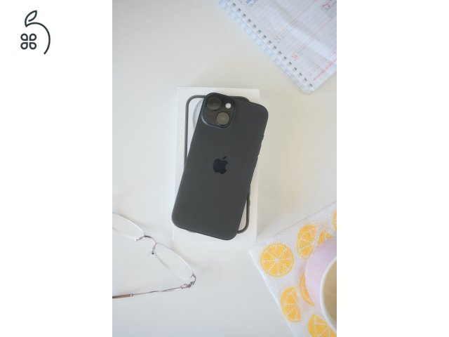 iPhone 15 256GB Black – Első (női) tulajdonostól, extra szép állapotban