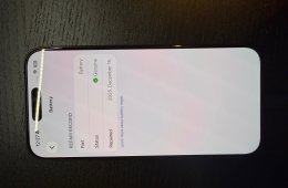 iPhone 15 pro 256gb Hivatalos szervízben javított: új alaplap és akkumulátor