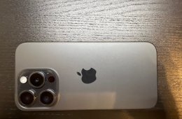 iPhone 15 pro 256gb Hivatalos szervízben javított: új alaplap és akkumulátor