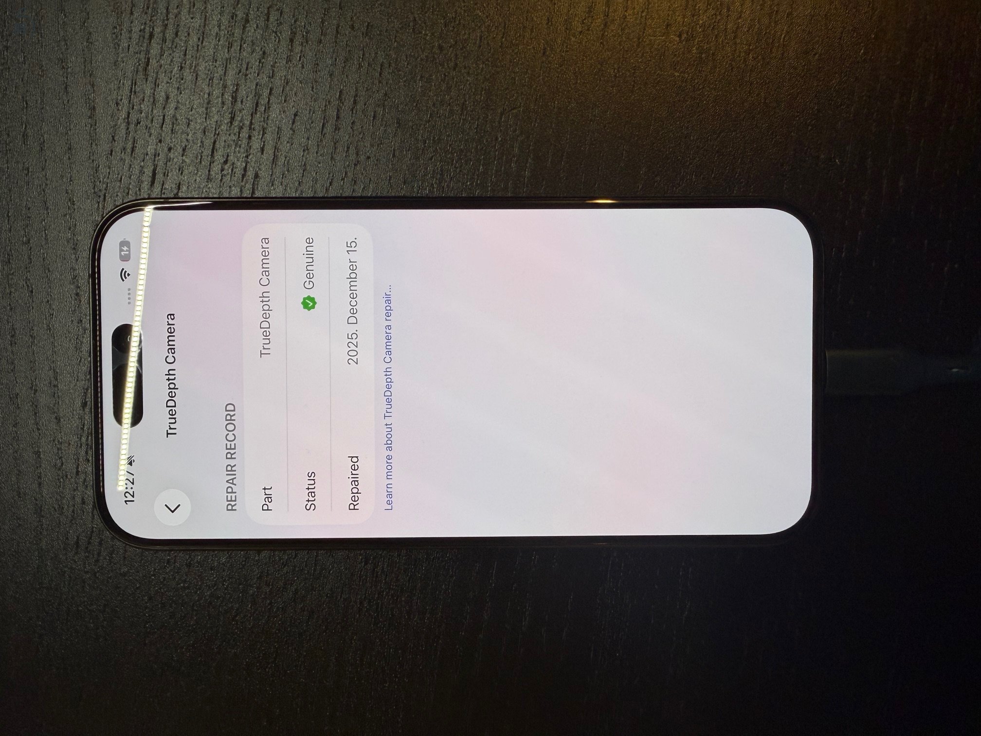 iPhone 15 pro 256gb Hivatalos szervízben javított: új alaplap és akkumulátor