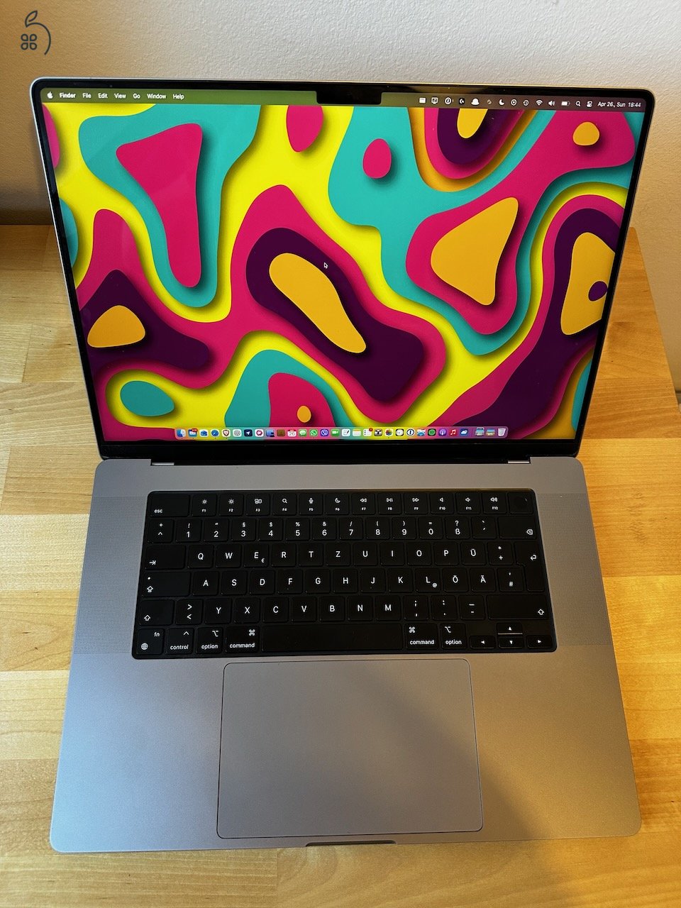 A legerősebb Macbook Pro M1 MAX 16 / cpu 10 gpu 32 mag / 64G ram / 2T SSD / akksi 37 ciklus eladó 