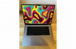 A legerősebb Macbook Pro M1 MAX 16 / cpu 10 gpu 32 mag / 64G ram / 2T SSD / akksi 37 ciklus eladó 
