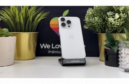  iPhone 14 Pro 256GB Fehér, Független - Számla, 1ÉV Garancia 