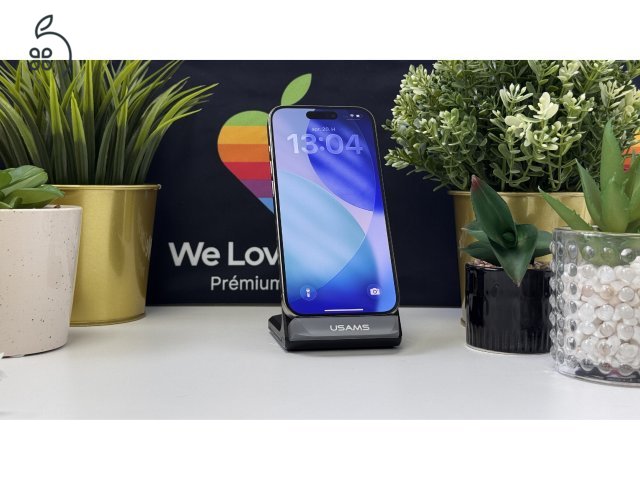 iPhone 15 Pro 128GB Natúr Titán, Független - Számla, 1ÉV Garancia