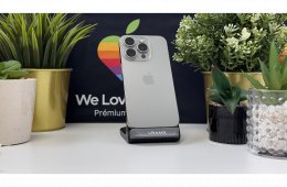 iPhone 15 Pro 128GB Natúr Titán, Független - Számla, 1ÉV Garancia