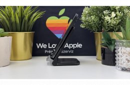 iPhone 15 Pro 512GB e-Sim, Fekete Titán, Független - Számla, 1ÉV Garancia