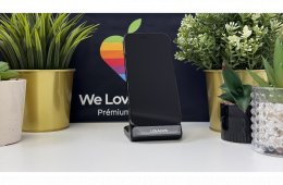 iPhone 15 Pro 512GB e-Sim, Fekete Titán, Független - Számla, 1ÉV Garancia