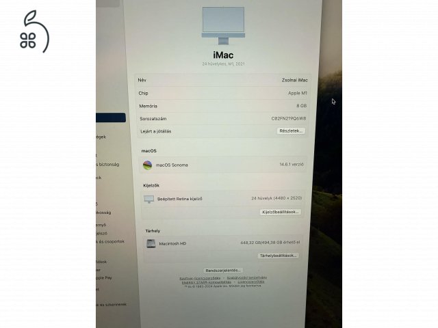 Apple iMac M1 24