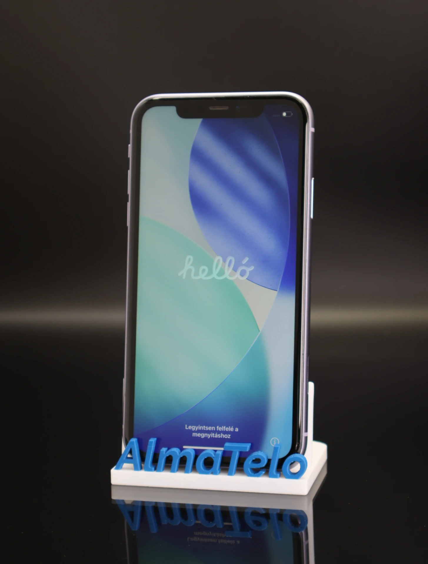 Apple iPhone 11 64 GB Purple 100% akku - 12 HÓ GARANCIA