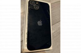 Iphone13,128Gb,független,karcmentes,éjfekete,dobozával,töltővel