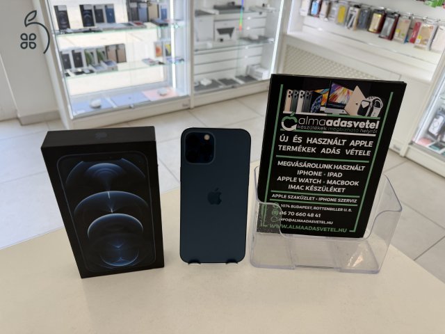 iPhone 12 Pro Max 128GB Független Megkímélt/1 hónap gar./Akku 100%/p4864