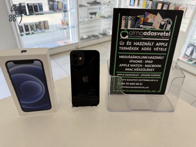 iPhone 12 Mini 128GB Független Újszerű/1 hónap gar./Akku 100%/p4866