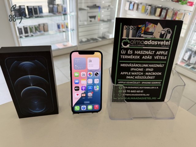 iPhone 12 Pro 128GB Független/1 hónap gar./Akku 100%/p4867