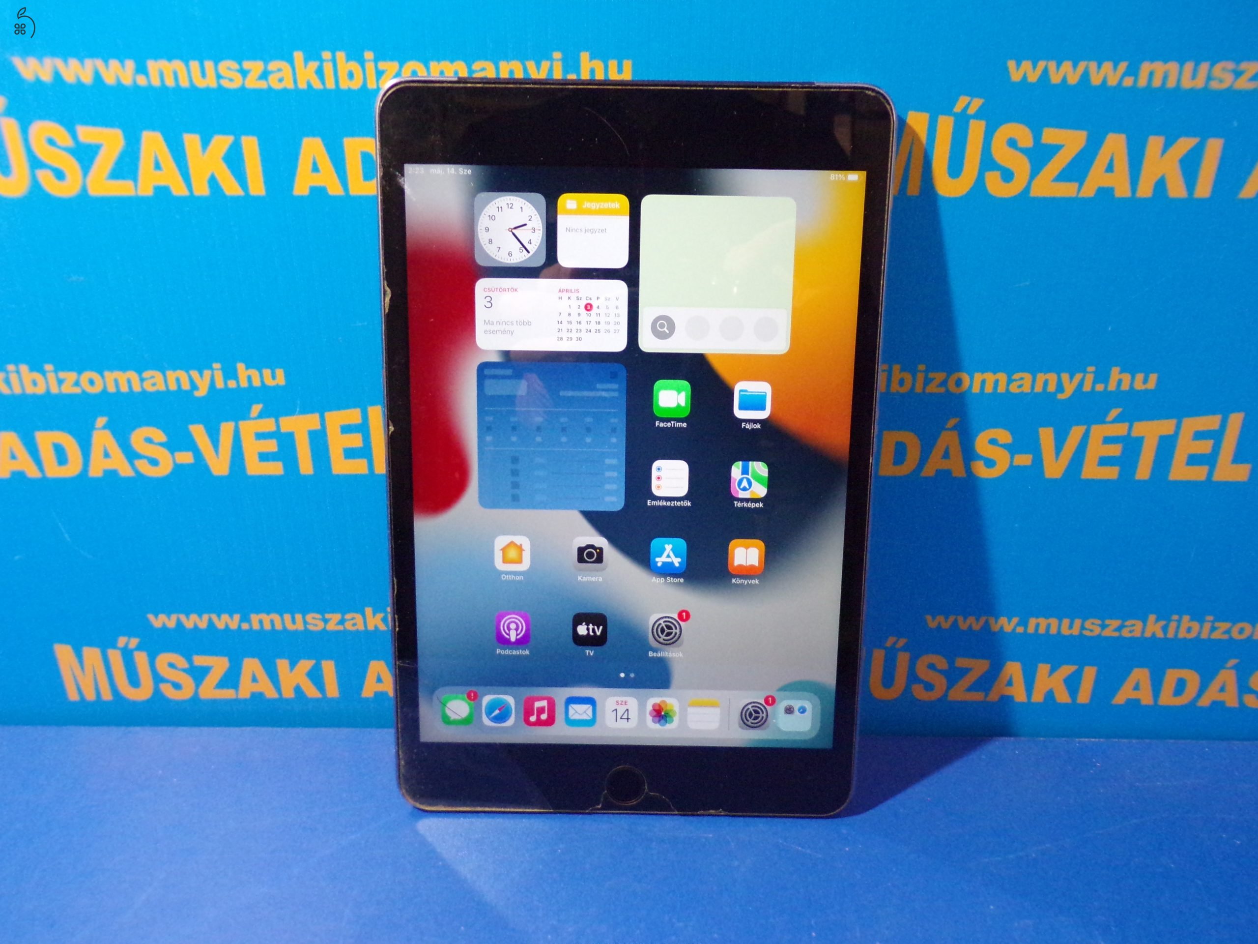 Apple Ipad4 mini(A1550) 128Gb tablet jótállással