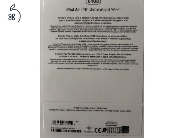 iPad Air 4 (2020) 64GB Wi-Fi 