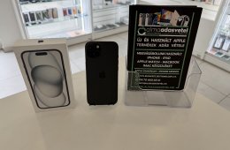 iPhone 15 256GB Független Használt/1 hónap gar./Akku 87%/p4870
