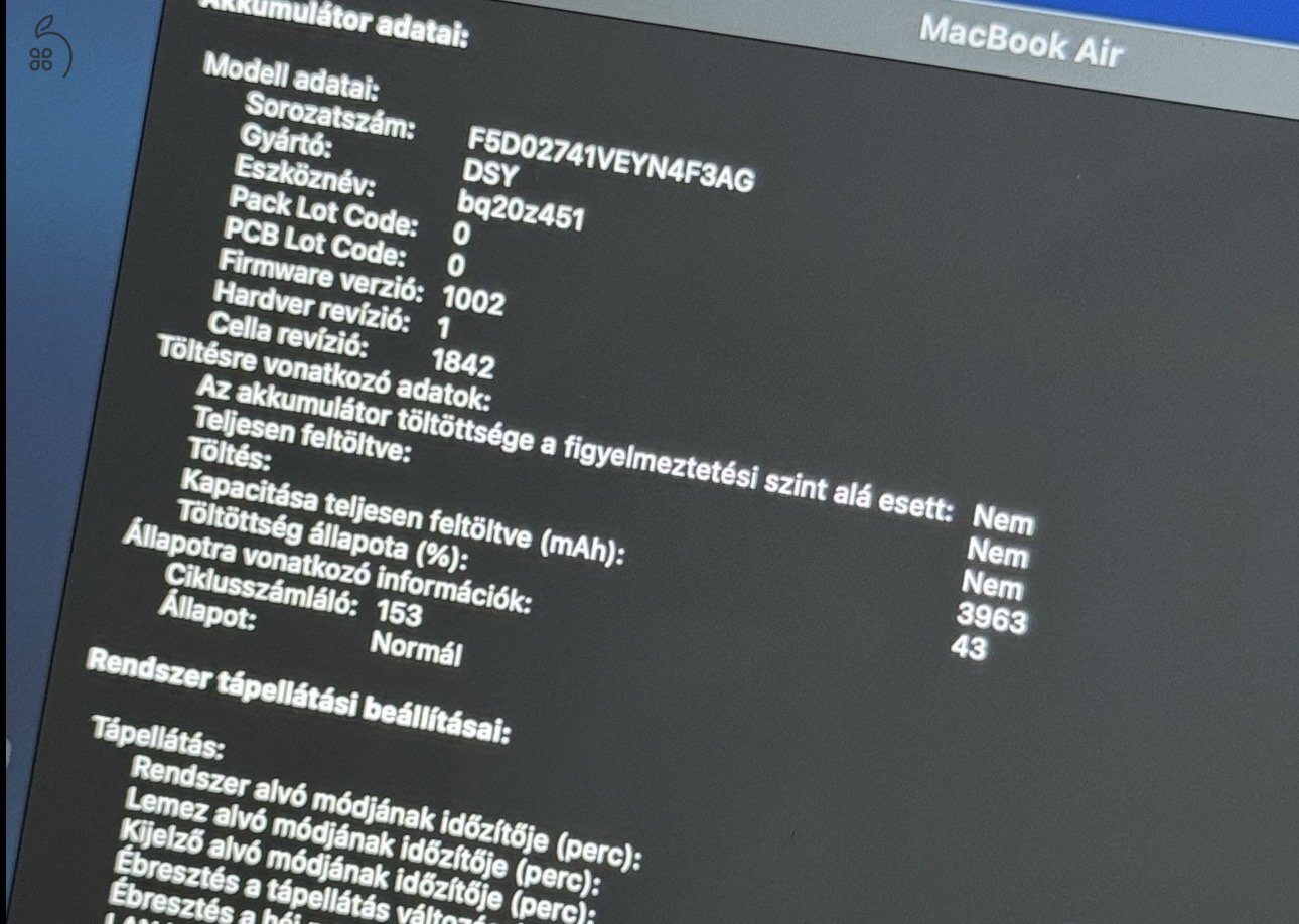 MacBook Air 13” (2020) Space Gray