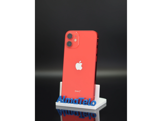 Apple iPhone 12 Mini 64 GB PRODUCT RED 100% akku - 12 HÓ GARANCIA
