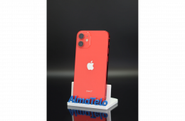 Apple iPhone 12 Mini 64 GB PRODUCT RED 100% akku - 12 HÓ GARANCIA