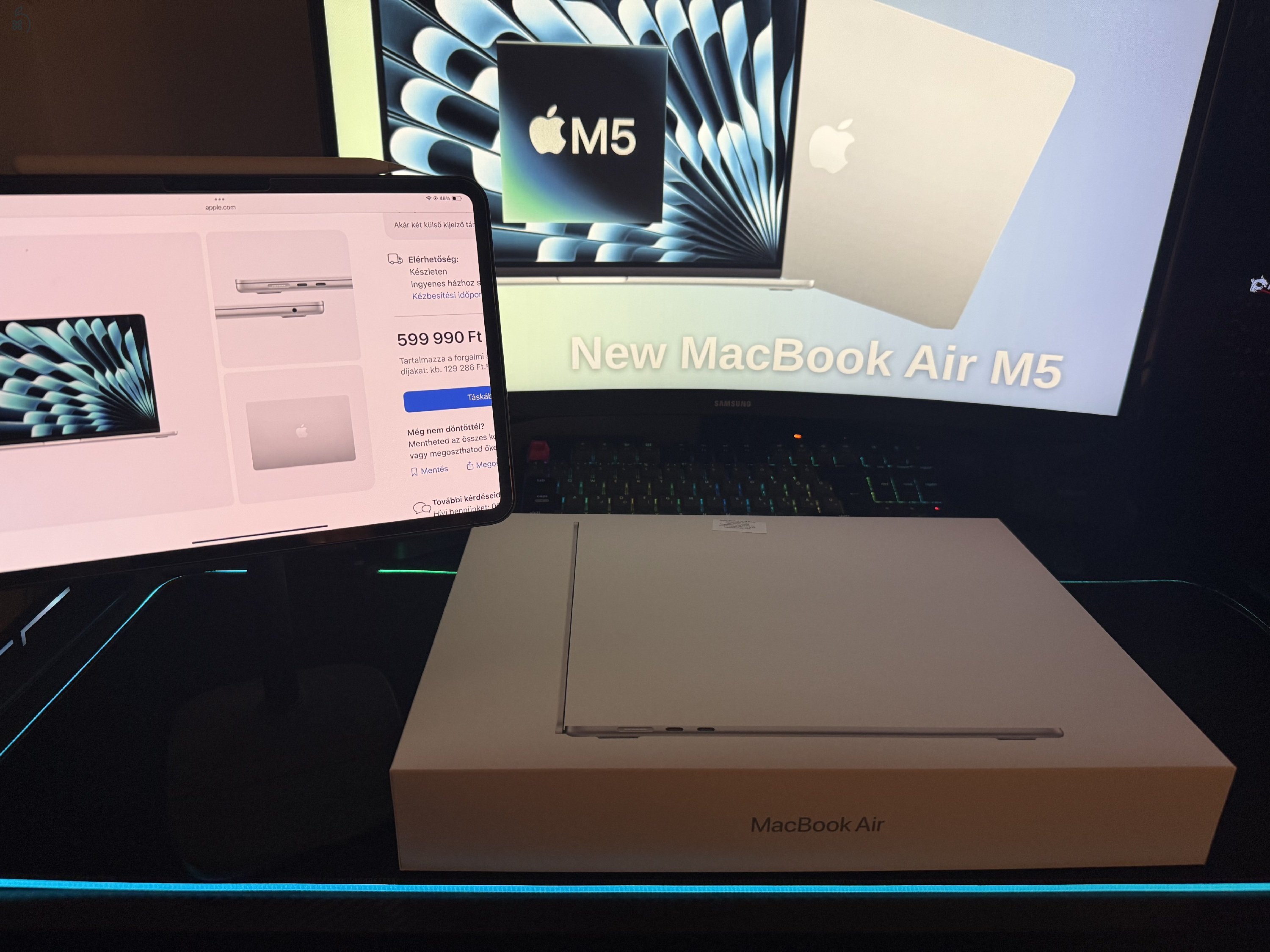 MacBook Air M5 15” Bontatlan! 