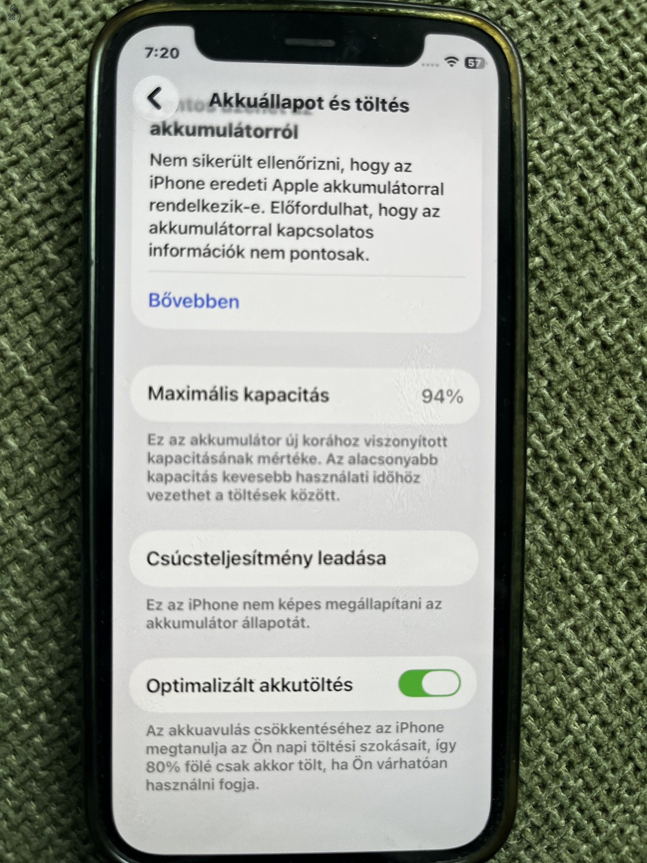 Iphone 12 mini 128gb független