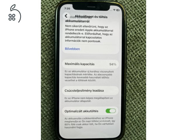Iphone 12 mini 128gb független